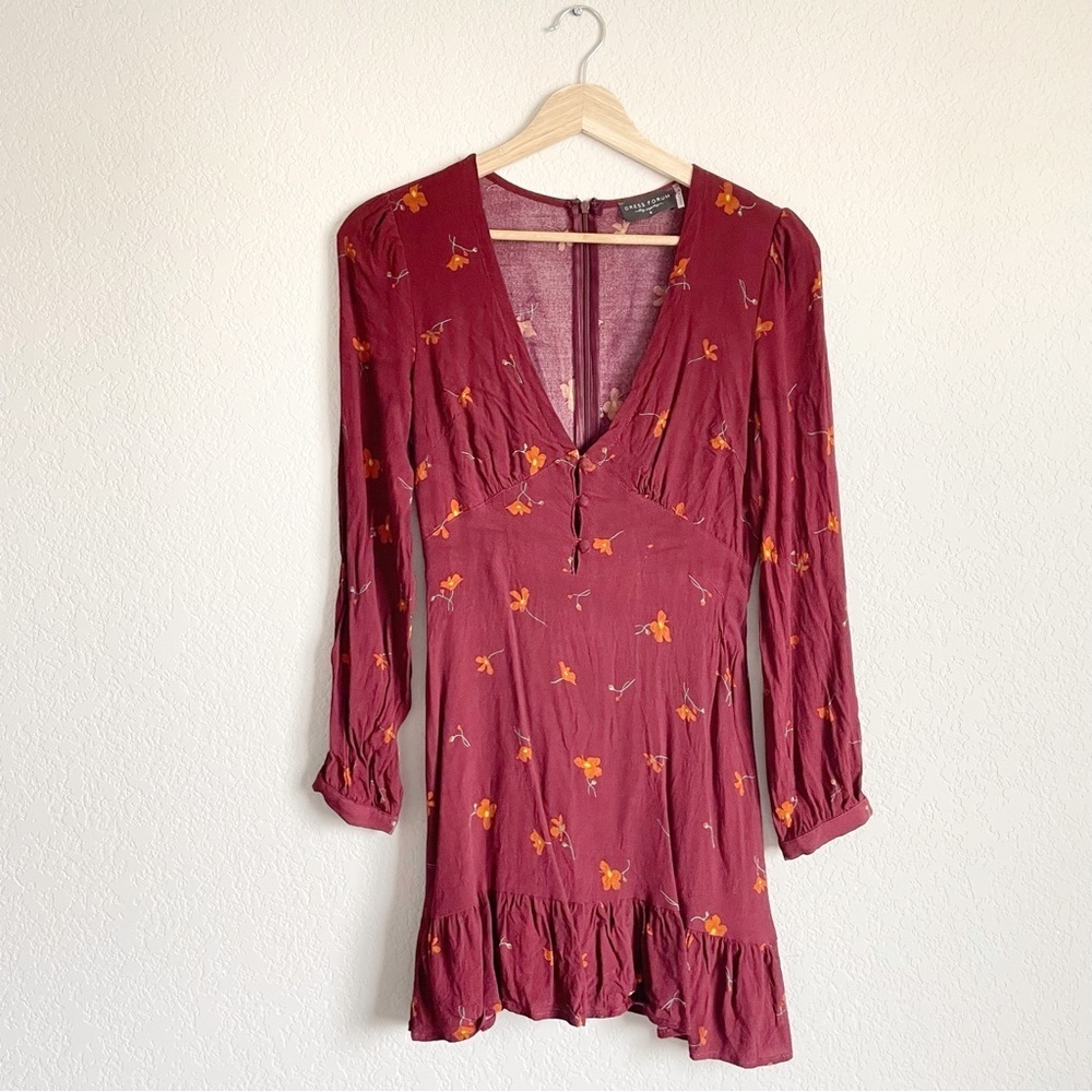 Dress Forum Los Angeles dress womens small red floral